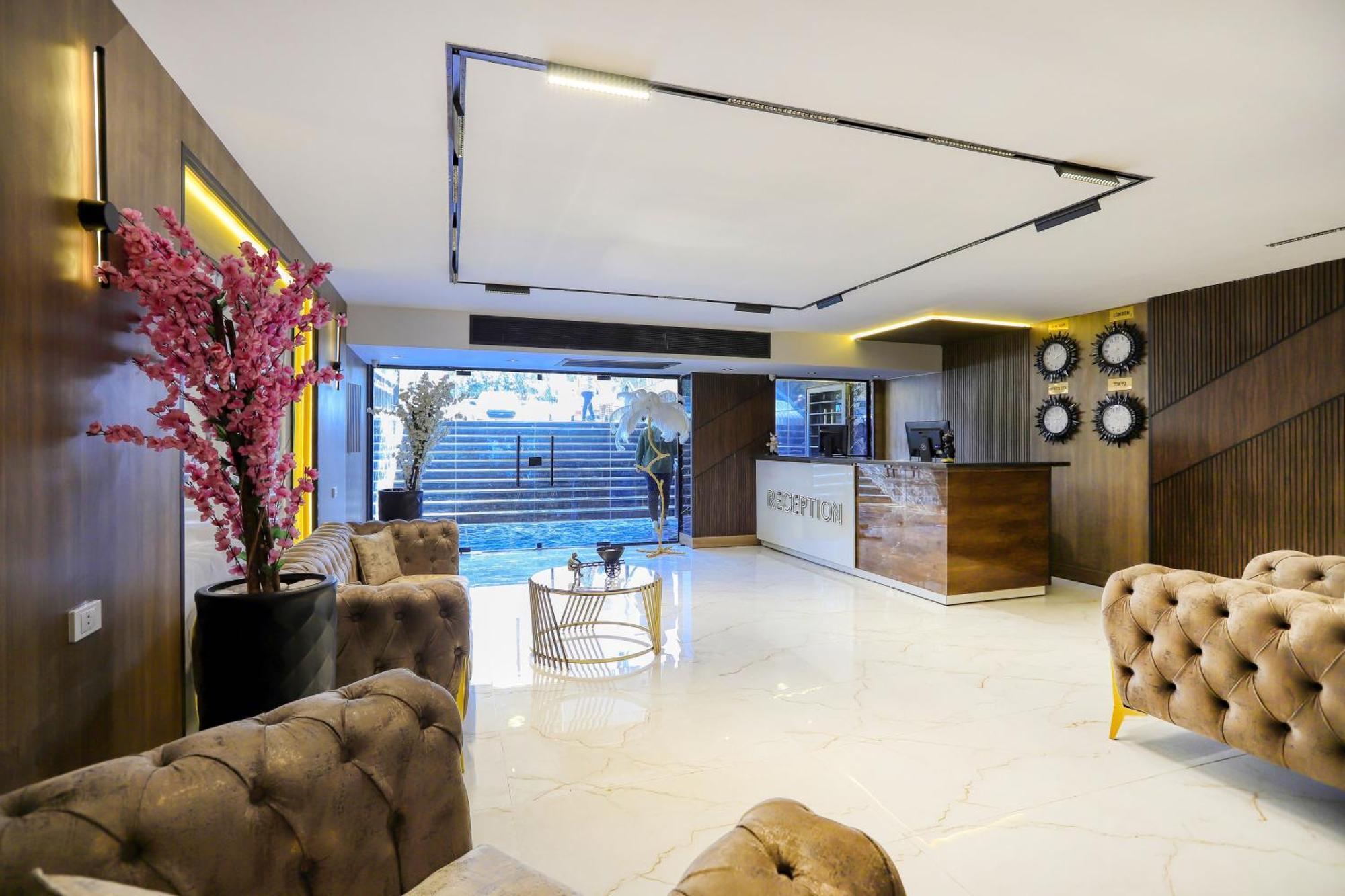 Gaia Pyramids Hotel Kafret el-Gabal Exterior foto